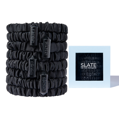 Slate Scrunchie (4 unidades)