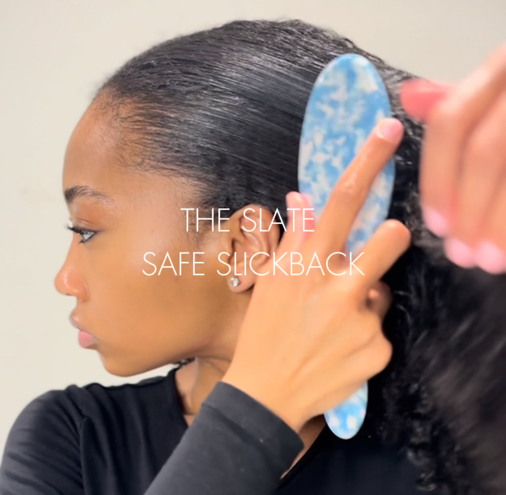 The Slate Scrunchie 4 Count | Black